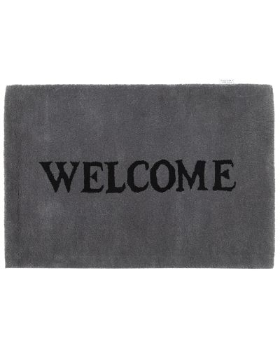 Welcome mörkgrå - dörrmatta