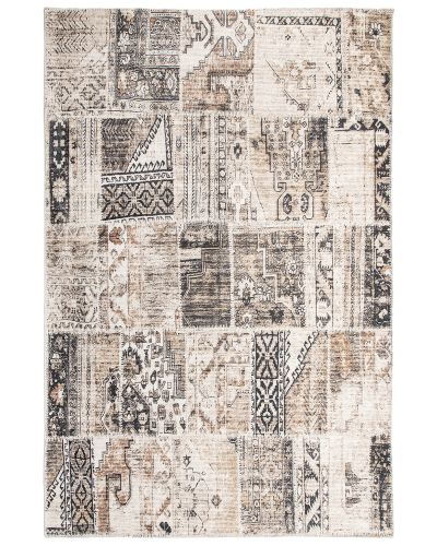 Cadiz Patchwork beige - maskinvävd matta