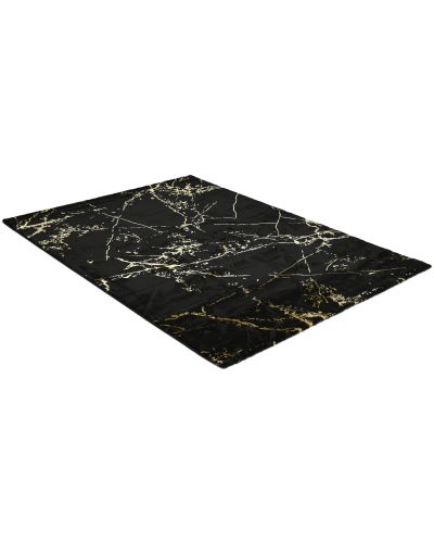 Deluxe marble guld - maskinvävd matta